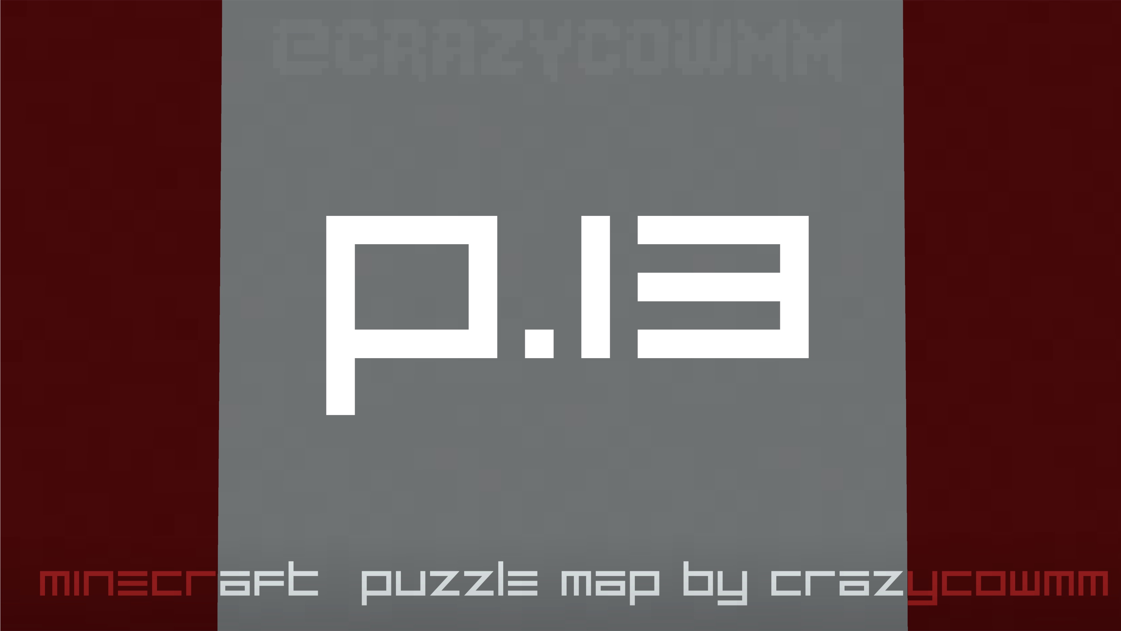 p.13 Minecraft Puzzle Map by CrazyCowMM